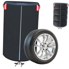 Tire Covers Car Spare Wheel Cover Rim Protector for Cars 420D M : 29 x 43 in