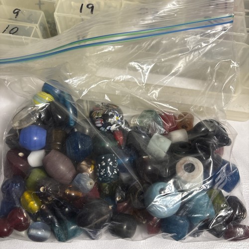 Hochwertige Schmuckherstellung Materialien, Fundstücke, Perlen RIESIGES Konvolut in Etuis - Bild 2 von 21