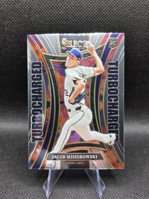 2025 Panini Select - Turbocharged Jacob Misiorowski #22 (RC) Milwaukee Brewers