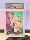 2021 Topps Finest - Aaron Judge #77 Aqua Shimmer Refractor /175