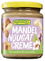 Rapunzel Mandel-Nougat-Creme (2X250G) Bio Aufstrich FrüHstüCk Nachspeise Creme