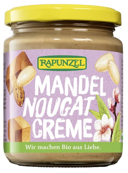 Rapunzel Mandel-Nougat-Creme (2X250G) Bio Aufstrich FrüHstüCk Nachspeise Creme-image