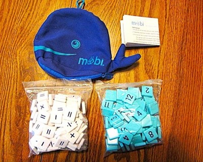 Mobi The Numerical Tile Game: in a Whale Pouch - Fun Math Learning New for Kids