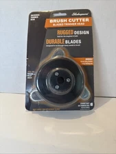SHAKESPEARE TRIMMER HEAD BRUSH CUTTER FOR HEAVY BRUSH No Nut Bolt or Waser