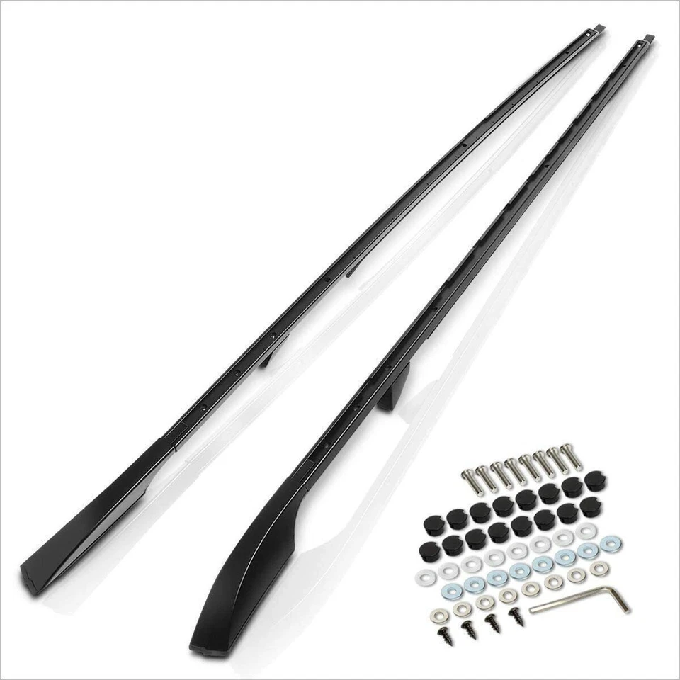 Fits for Land Rover Discovery 3 4 LR3 LR4 2004-2016 Roof Rail Rack Side Rail Bar Foto 2 de 4