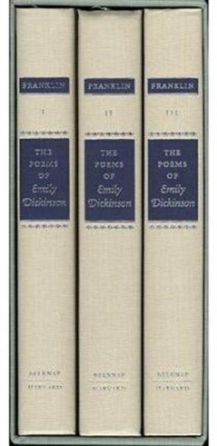 The Poems of Emily Dickinson (Variorum Edition), Franklin 9780674676220 New^+ - Image 4