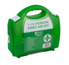 Image of Click Medical 1-10 Person Hsa Irish First Aid Kit Green