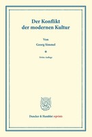 Georg Simmel | Der Konflikt Der Modernen Kultur | Taschenbuch | Deutsch (2013)