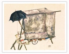 Street Cart by Egon Schiele 1914