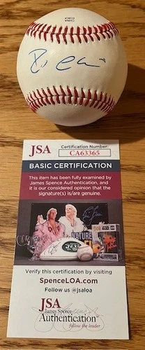 ROBINSON CANO Autographed Signed Rawlings OML Baseball JSA COA/HOLO
