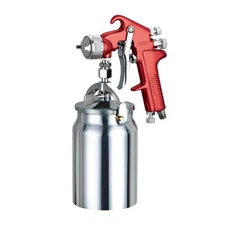 Spray Gun Air Paint Sprayer Siphon Feed 1000CC Capacity