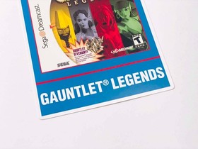 Gauntlet Legends (Dreamcast) VIDPro Card [5x7 CARD ONLY] *AUTHENTIC