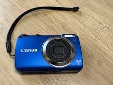 Canon PowerShot A3300 IS Digital Camera Blue From Japan