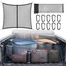 2Pack Cargo Net for Pickup Truck Bed - Envelope Truck Bed Net for GMC Sierra ...