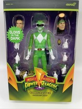 Super7 ULTIMATES Mighty Morphin Power Rangers Green Ranger Glow in the Dark MMPR