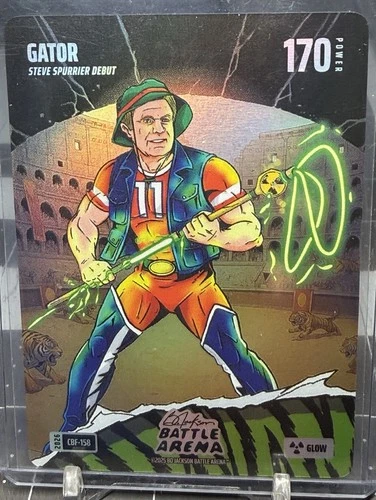 2026 Bo Jackson Battle Arena Gator Steve Spurrier Colosseum Foil Glow 170 Power