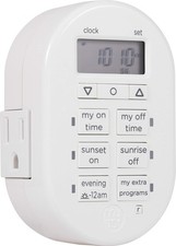 myTouchSmart 35150 Plug-in Digital Timer, 2 G...