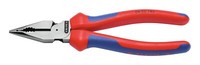 Knipex Spitz-Kombinationszange Poliert Mit Mehrkomponenten-Griffen 185 Mm