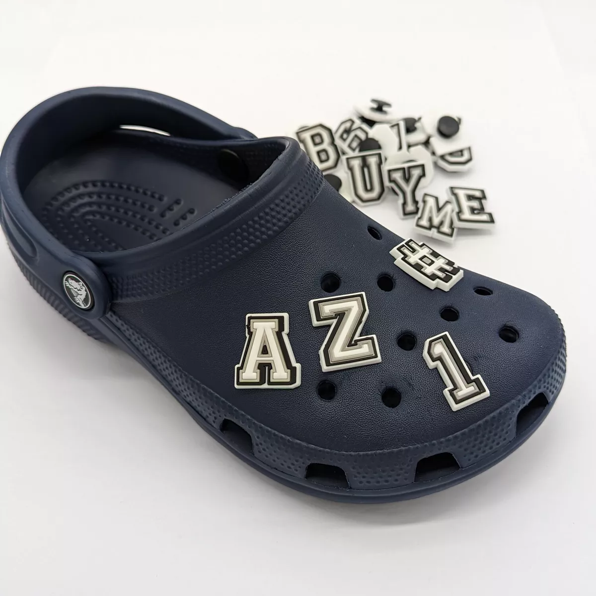 Letters Numbers Jibbitz Croc Shoe Charms