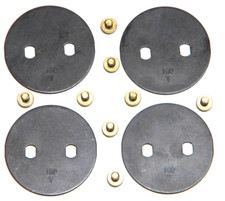 Genuine Holley Qft Aed Ccs 1009-180 1-34 Throttle Plate 180