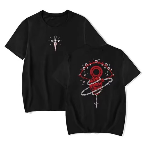 Anime Hunter X Hunter Print T-shirt Men Kurapika Chain Scarlet Eyes Graphic - Picture 5 of 8