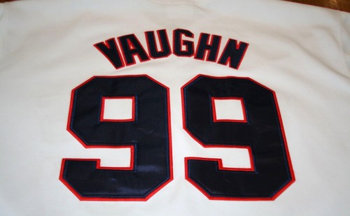 Authentic Majestic Indians #99 Rick Vaughn Jersey 3XL – Wild Thing Major League - Picture 4 of 10