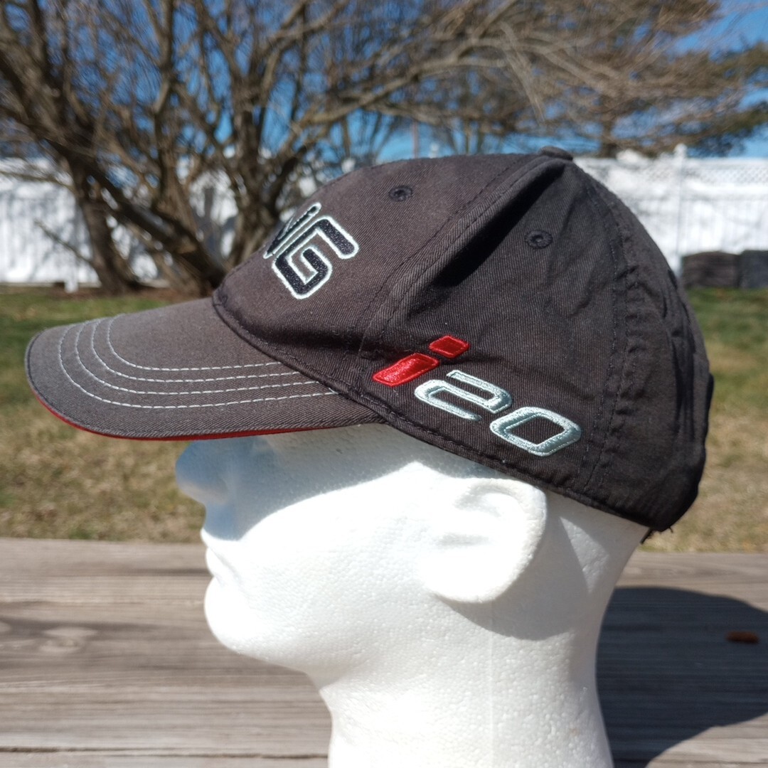 Ping Ball Cap Hat Adjustable Tape Hook Loop Closu… - image 4