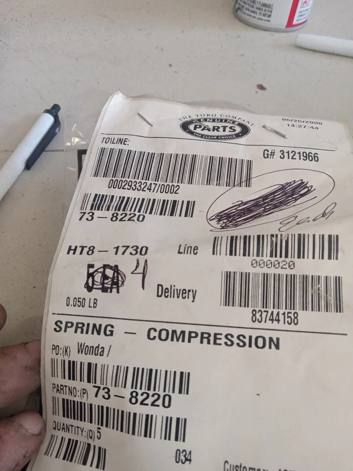 toro lawnboy springs 73-8220 - Image 2 of 2