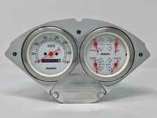 1955 1956 Chevy Car Gauge Dsh Panel Cluster Mechanical White