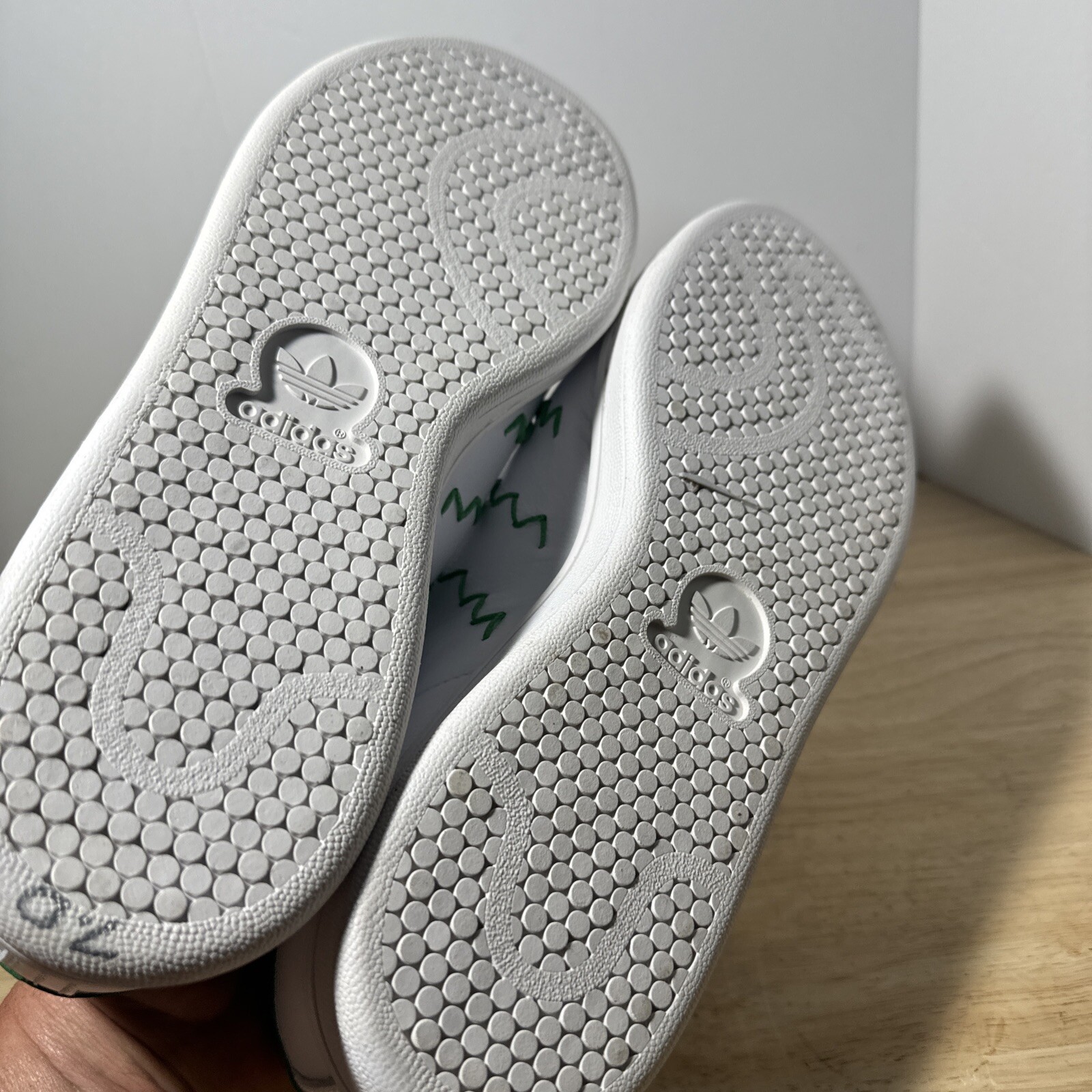 adidas Stan Smith Zigzag pattern, size 9 white sh… - image 7