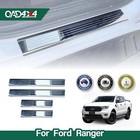 Stainless Door Sill Protector for Ford Ranger Dual Cab 2011-2022 Scuff Plates