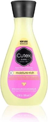 Cutex Moisture Rich Nail Polish Remover 200ml - Free Shipping