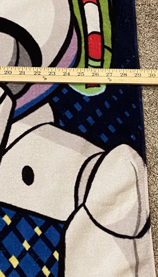 Пляжное полотенце Disney Toy Story Large Buzz Lightyear Bath Pixar 30 дюймов x 60 дюймов - Изображение 4 из 4