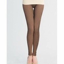 Nikibiki Taupe Brown Snakeskin Leggings