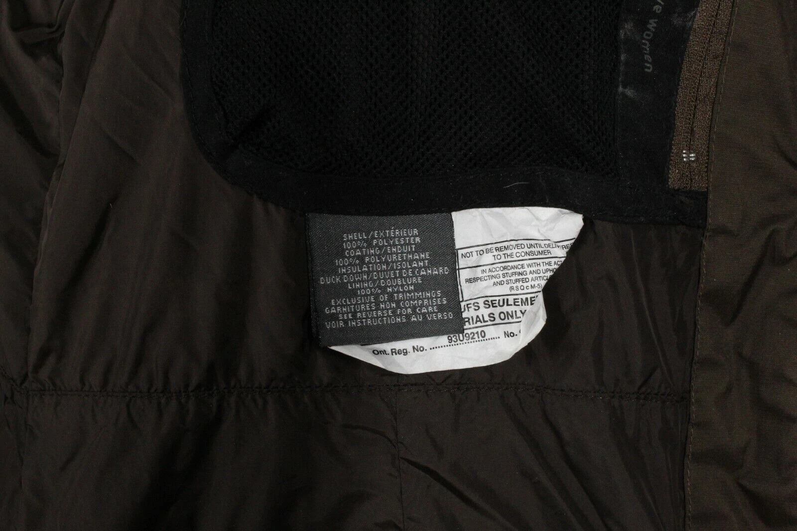 lole detachable hood lined down winter jacket