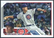 Caleb Kilian RC Rookie Card 69 2023 Topps Baseball. rookie card picture