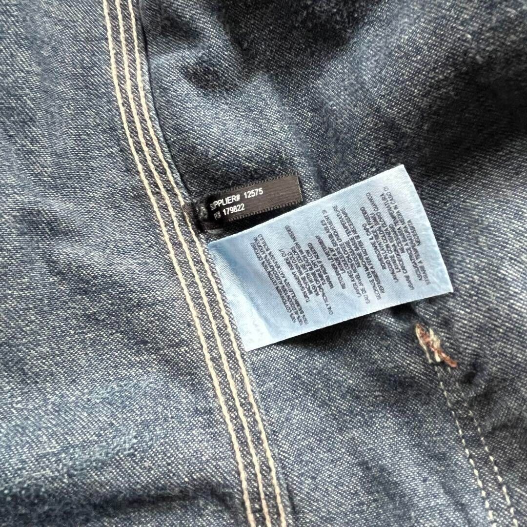 RRL RALPH LAUREN Men's Vintage like coverall denim jacket RRL RALPH LAUREN Men's Vintage like coverall denim jacket