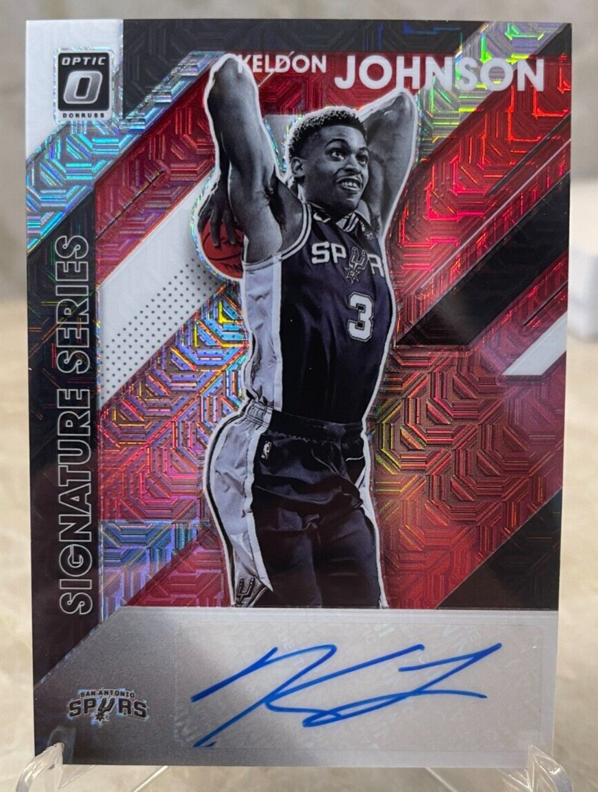 2019-20 Donruss Optic KELDON JOHNSON Choice Signature Series RC AUTO!!