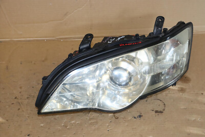 JDM 2005 Subaru Legacy BL5 BP5 Xenon HID Left Hand Side HeadLight OEM Chrome