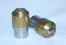 SWIFT Microscope Eyepiece Pair | Vintage Brass Wide Field WF 10x Eyepieces