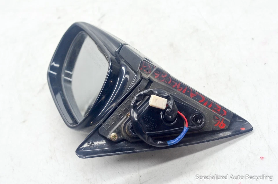 Toyota Celica 1996 espejo retrovisor lateral derecho del pasajero OEM negro Foto 4 de 4