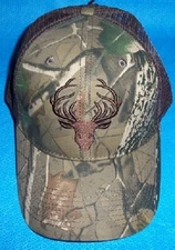 New Pugs Premium Gear Trucker snapback hat- Hunting CAMO & BROWN