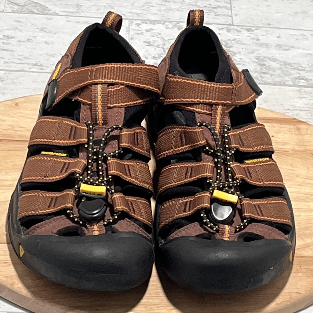 eBay Size H2 Newport Brown Sandals Kids Youth | 2--MINT Keen Waterproof