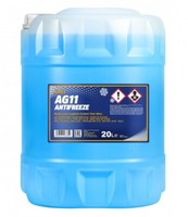 Mannol KüHlerfrostschutz Antifreeze AG11 -40 Longterm Fertigmischung 20L Kaniste