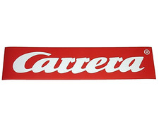 CARRERA ® LOGO AUFKLEBER WERBUNG REKLAME ADVERTISING SIGN STICKER 26x6 cm