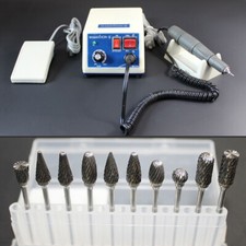 N3 Polishing Micro Motor Polisher Marathon Dental Lab+35K RPM Handpiece W/10Burs