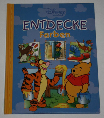 schönes Kinderbuch '' Disney Winnie Puuh Entdecke Farben '' ( B11 )