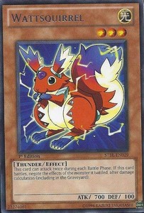 Wattsquirrel - STBL-EN029 - Rare - 1st Edition x3 - Lightly Played