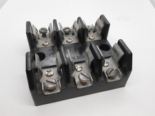 Marathon F30A3S Fuse Holder 30A 250V 3-Pole Copper Only 10AWG CU 35 4100003 USED