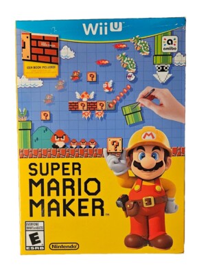 Super Mario Maker Bundle With Idea Book (Wii U, 2015)